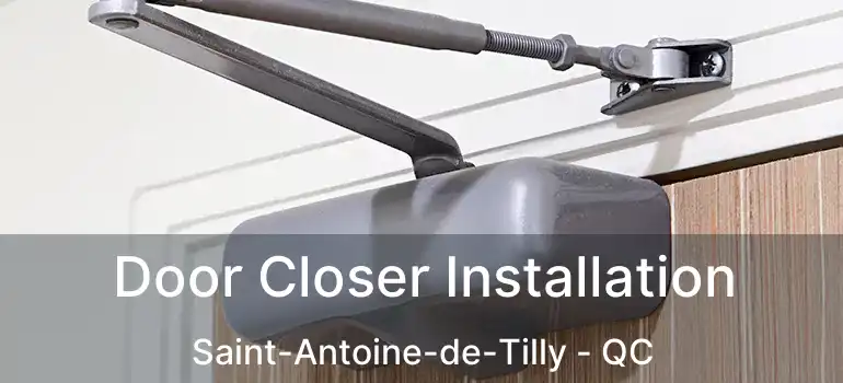  Door Closer Installation Saint-Antoine-de-Tilly - QC