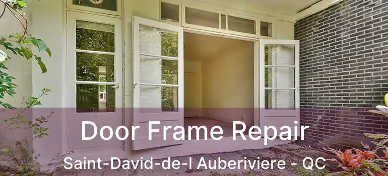  Door Frame Repair Saint-David-de-l Auberiviere - QC