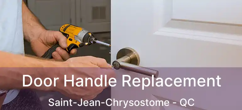  Door Handle Replacement Saint-Jean-Chrysostome - QC
