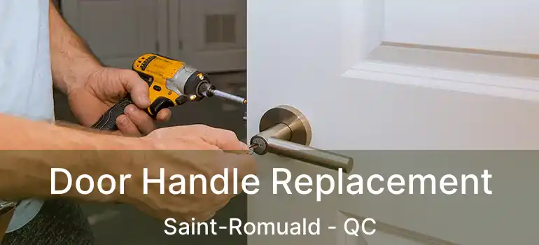  Door Handle Replacement Saint-Romuald - QC