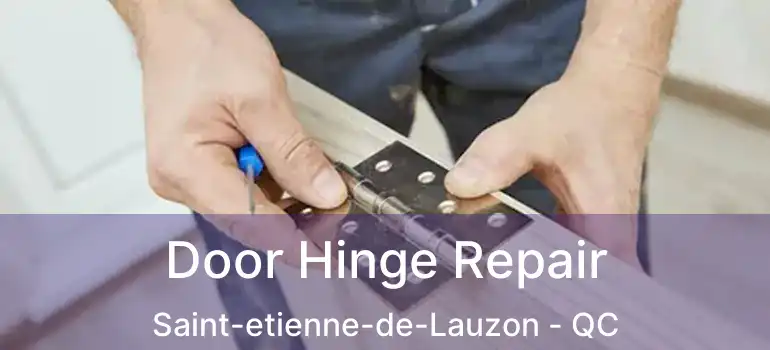  Door Hinge Repair Saint-etienne-de-Lauzon - QC