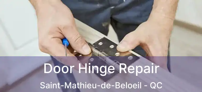  Door Hinge Repair Saint-Mathieu-de-Beloeil - QC
