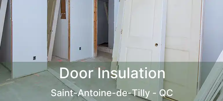  Door Insulation Saint-Antoine-de-Tilly - QC