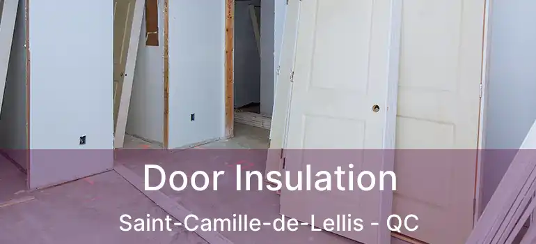  Door Insulation Saint-Camille-de-Lellis - QC
