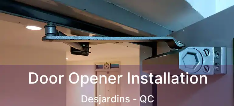  Door Opener Installation Desjardins - QC