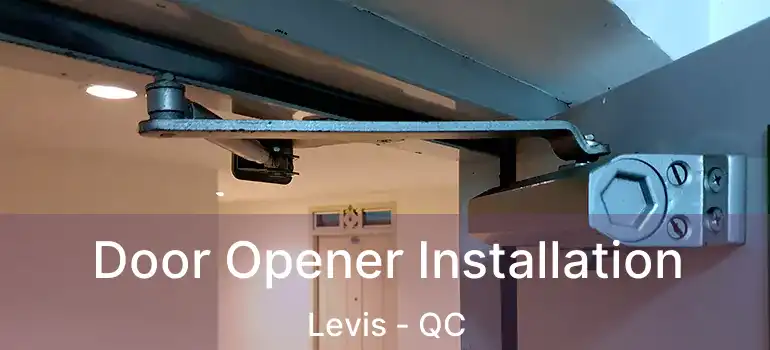  Door Opener Installation Levis - QC