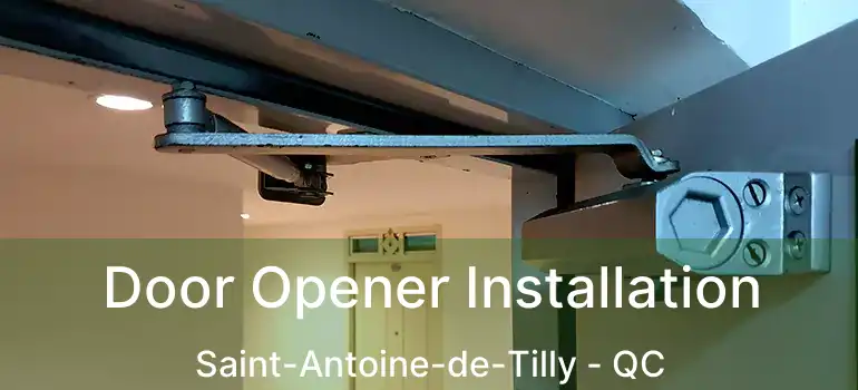  Door Opener Installation Saint-Antoine-de-Tilly - QC