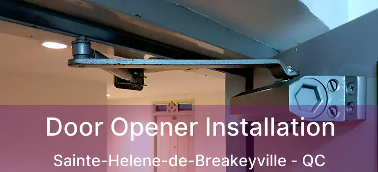  Door Opener Installation Sainte-Helene-de-Breakeyville - QC
