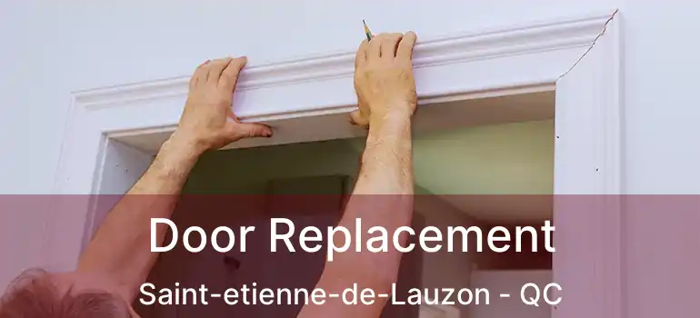  Door Replacement Saint-etienne-de-Lauzon - QC