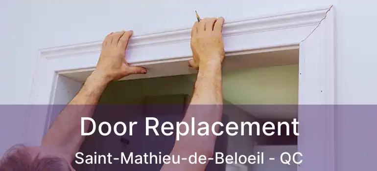  Door Replacement Saint-Mathieu-de-Beloeil - QC