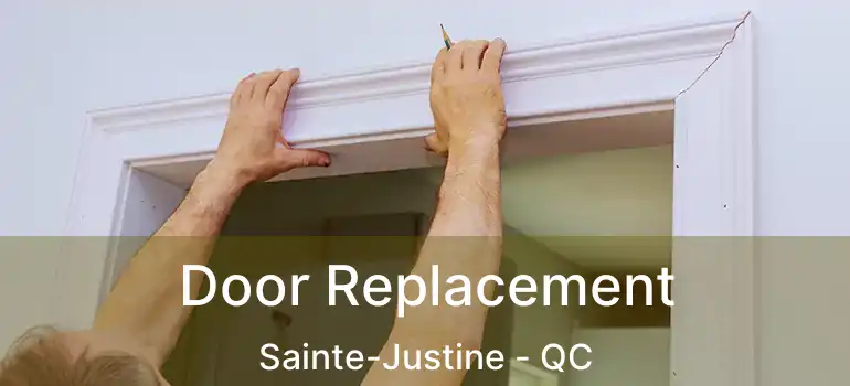  Door Replacement Sainte-Justine - QC