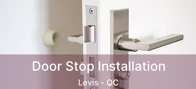  Door Stop Installation Levis - QC