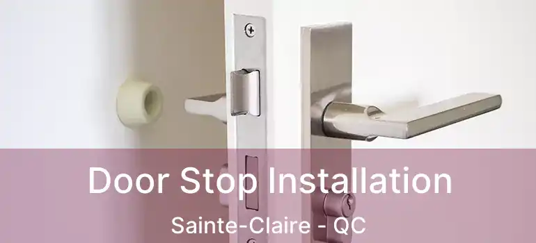  Door Stop Installation Sainte-Claire - QC