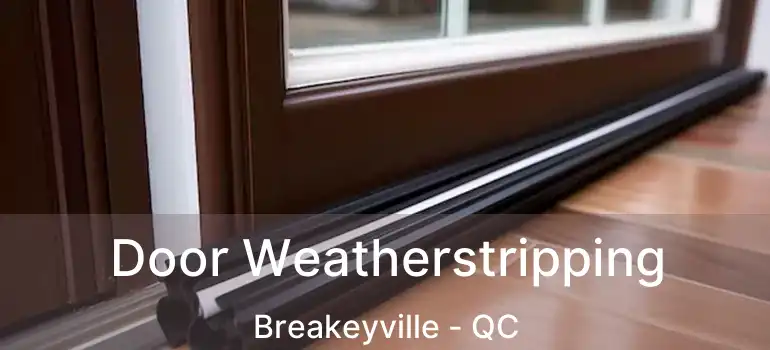  Door Weatherstripping Breakeyville - QC