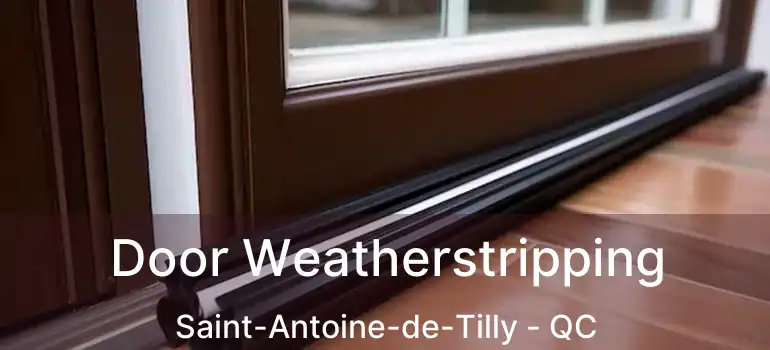  Door Weatherstripping Saint-Antoine-de-Tilly - QC
