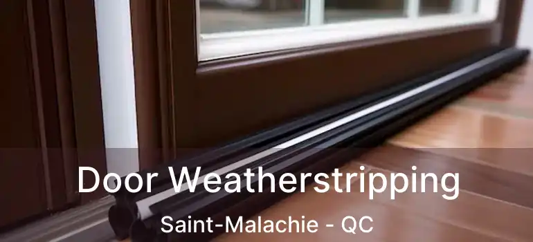  Door Weatherstripping Saint-Malachie - QC