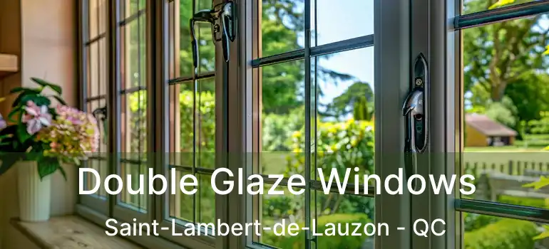  Double Glaze Windows Saint-Lambert-de-Lauzon - QC
