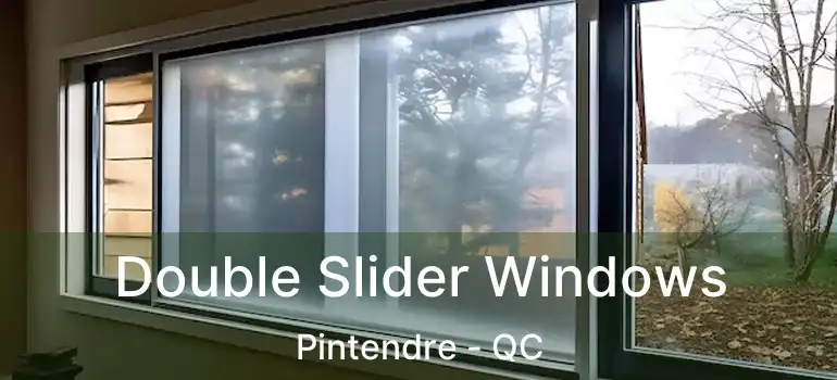  Double Slider Windows Pintendre - QC