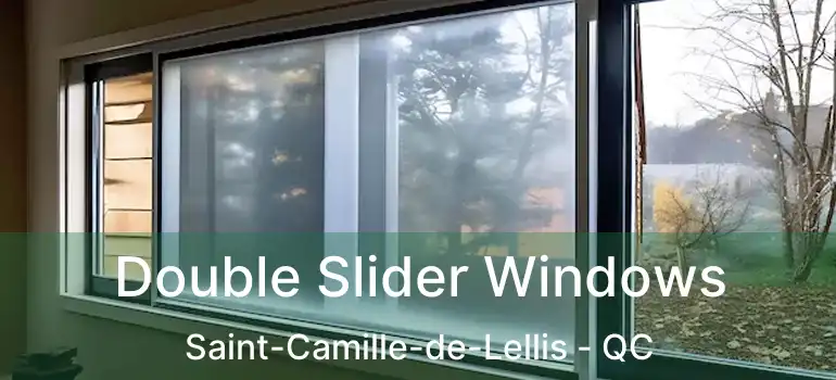  Double Slider Windows Saint-Camille-de-Lellis - QC