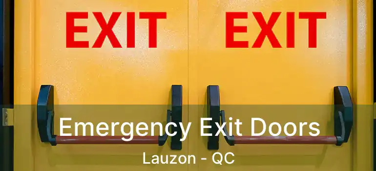  Emergency Exit Doors Lauzon - QC