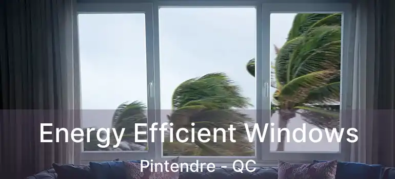  Energy Efficient Windows Pintendre - QC