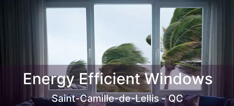  Energy Efficient Windows Saint-Camille-de-Lellis - QC