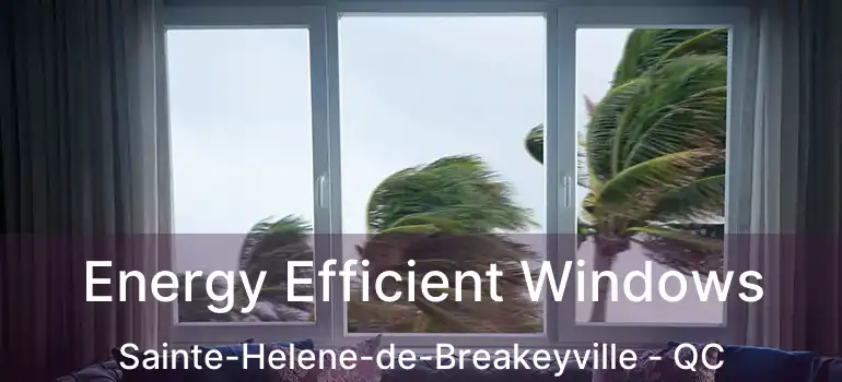 Energy Efficient Windows Sainte-Helene-de-Breakeyville - QC
