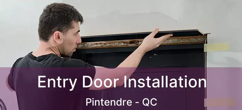  Entry Door Installation Pintendre - QC
