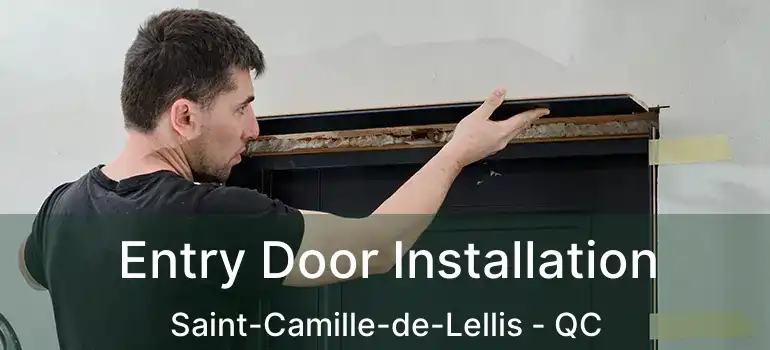  Entry Door Installation Saint-Camille-de-Lellis - QC