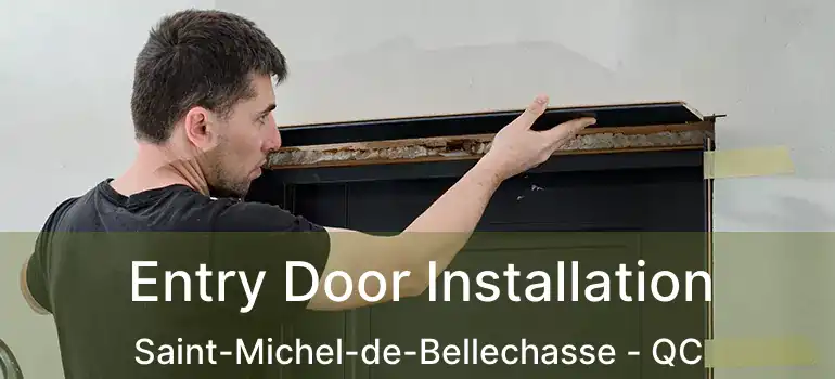  Entry Door Installation Saint-Michel-de-Bellechasse - QC