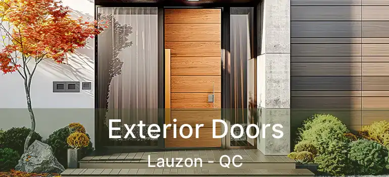  Exterior Doors Lauzon - QC