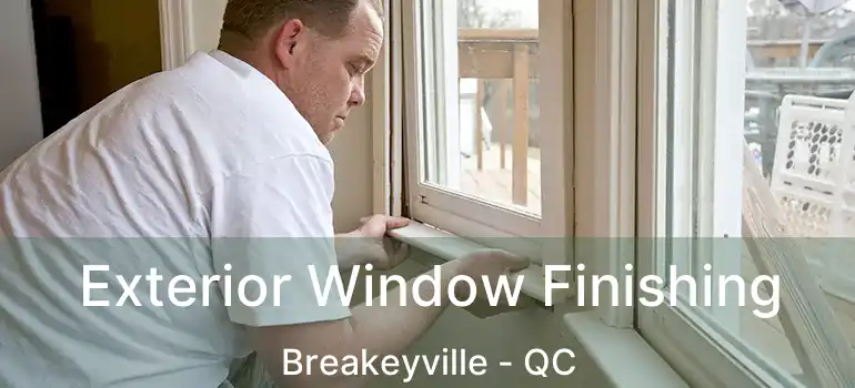  Exterior Window Finishing Breakeyville - QC