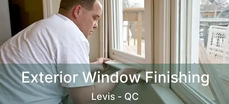  Exterior Window Finishing Levis - QC
