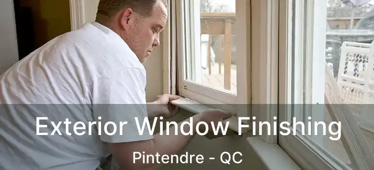  Exterior Window Finishing Pintendre - QC
