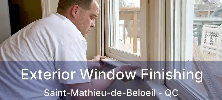  Exterior Window Finishing Saint-Mathieu-de-Beloeil - QC