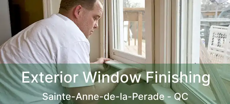  Exterior Window Finishing Sainte-Anne-de-la-Perade - QC