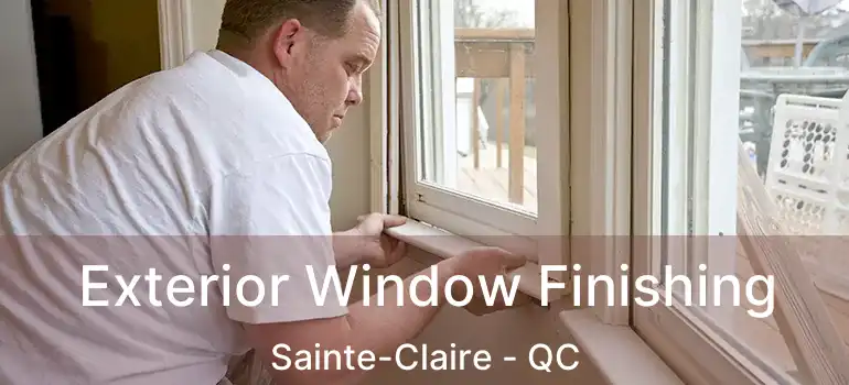  Exterior Window Finishing Sainte-Claire - QC