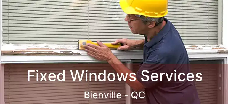  Fixed Windows Services Bienville - QC