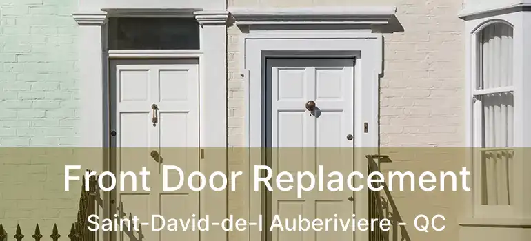  Front Door Replacement Saint-David-de-l Auberiviere - QC