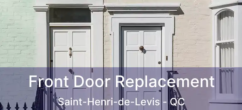 Front Door Replacement Saint-Henri-de-Levis - QC