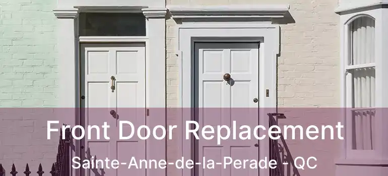  Front Door Replacement Sainte-Anne-de-la-Perade - QC