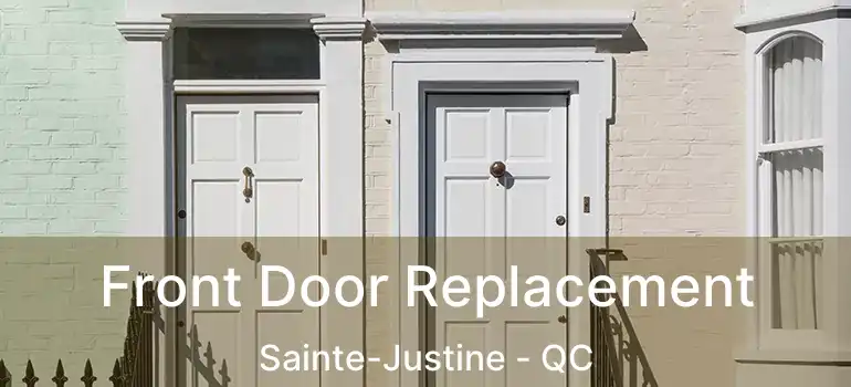  Front Door Replacement Sainte-Justine - QC