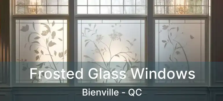  Frosted Glass Windows Bienville - QC