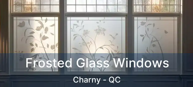  Frosted Glass Windows Charny - QC
