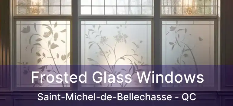  Frosted Glass Windows Saint-Michel-de-Bellechasse - QC
