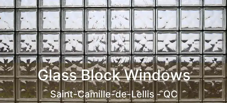  Glass Block Windows Saint-Camille-de-Lellis - QC