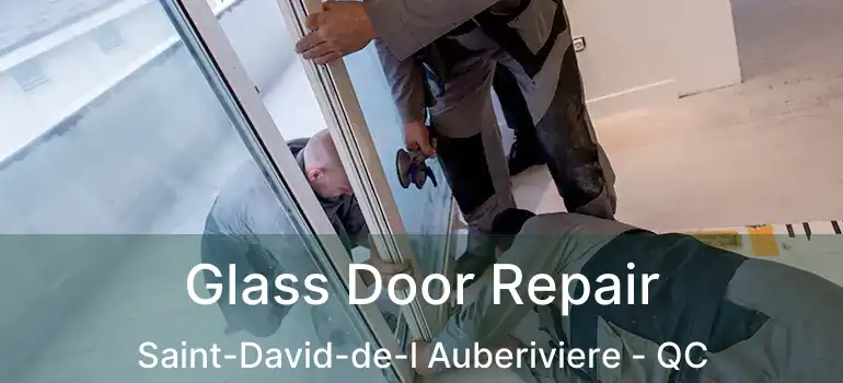  Glass Door Repair Saint-David-de-l Auberiviere - QC
