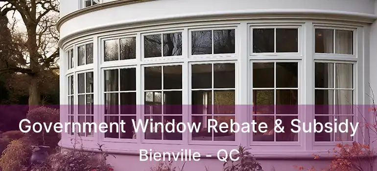  Government Window Rebate & Subsidy Bienville - QC