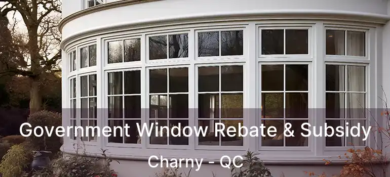  Government Window Rebate & Subsidy Charny - QC