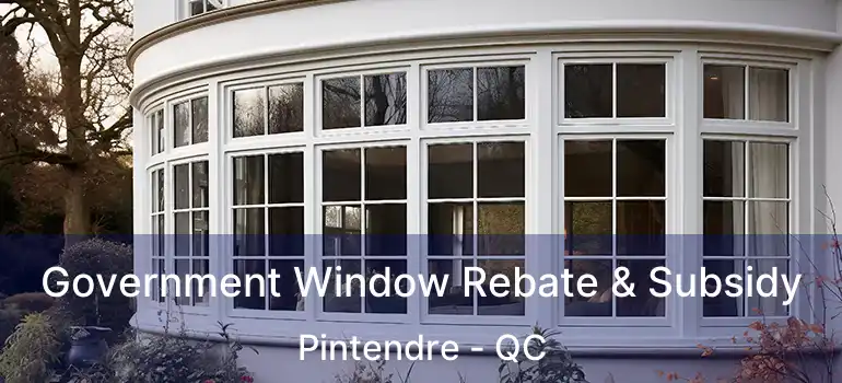  Government Window Rebate & Subsidy Pintendre - QC